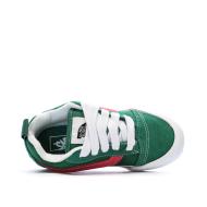 Baskets Verte/Rose Fille Vans Knu Skool vue 4