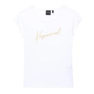 T-shirt Blanc Fille Kaporal TIMEAE