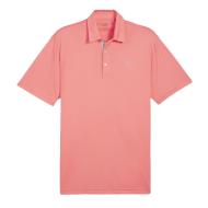 Polo de Golf Corail Homme Puma Pure Solid pas cher