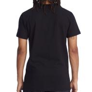 Camiseta negra para hombre DC Shoes Star Bevelled ver 2