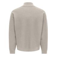 Pull Camionneur Beige Homme Only & Sons Carter vue 2