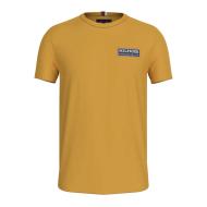T-shirt Jaune Homme Tommy Hilfiger Printed
