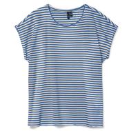 T-shirt Bleu/Blanc Femme Vero Moda Mava vue 3