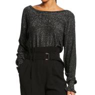 Pull Gris Brillant Femme Morgan Morika