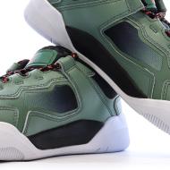 Zapatillas deportivas negras/verdes para hombre DC Shoes DC Metric ver 7