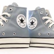 Baskets Bleu Mixte Converse Chuck 70 Fall vue 7