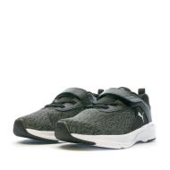 Baskets Noires Garçon Puma Ps Comet vue 6