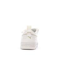 Baskets Blanches Fille Puma Stitching vue 3