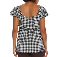 Top negro/blanco para mujer Mamalicious Lemma ver 2