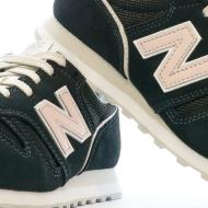 Baskets Noires/Rose Femme New Balance 373 vue 7