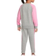 Survêtement Gris/Rose Fille Nike Futura Crew vue 2