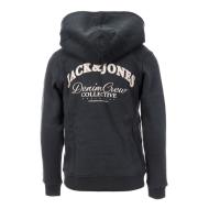 Sweat Gris Foncé Garçon Jack & Jones Brandes vue 2