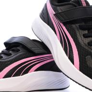 Baskets Noir/Rose Mixte Puma Pounce Lite Ac+ Ps vue 7