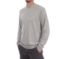 Maillot Manches Longues Gris Homme Hungaria Shirt Premium