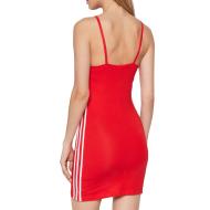 Robe Rouge Femme Adidas HC2037 vue 2