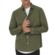 Chemise Kaki Homme Only & Sons Sotto