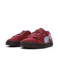 Basket Rouge Garçon Puma Suede 2 One Piece vue 6