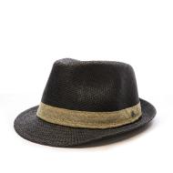 Chapeaux Noir Fedora Via Lorenzo Trilby Ivoire