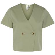 Blouse Verte Femme YAS meri pas cher