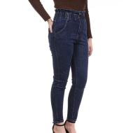 Jean Bleu Brut Mom Femme My Tina's pas cher