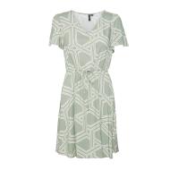 Robe Blanc/Vert Femme Vero Moda Vmeasy Joy