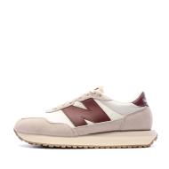 MS237 Baskets Beige/Bordeaux Homme New Balance pas cher