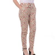 Pantalon Blanc Imprimé Floral Femme Vero Moda Easy