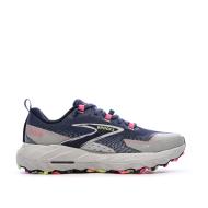 Chaussures de Trail Marine/Gris Femme Brooks Cascadia 18 vue 2