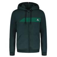 Sweat Zippé Vert Homme Le Coq Sportif Saison 2 vue 3