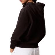 Sweat Noir Femme Calvin Klein Jeans Archive LV047C224G vue 2