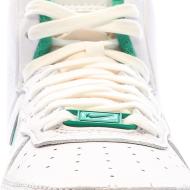 Basket Blanc/Vert Femme Nike Air Force 1 Sculpt vue 7