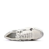 Baskets Blanches/Grises/Noires Femme Marco Tozzi Comb vue 4