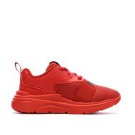 Zapatillas rojas para niño Puma Soft Wired 2 ver 2