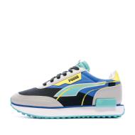 Baskets Grise Garçon Puma Future Rider Twofold Jr pas cher