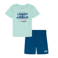 Conjunto azul/verde para niño Under Armour Break Ball barato
