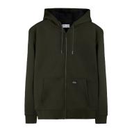 Sweat Zippé Kaki Homme Teddy Smith Gony pas cher