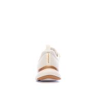 Chaussures de Sport Blanc/Or-Rose Femme Skechers Flex Appeal vue 3