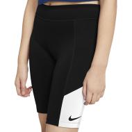 Short Cycliste Noir Fille Nike Trophy Bike 9IN pas cher