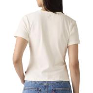 T-Shirt Blanc Femme Levi's Graphic Rickie vue 2