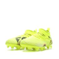 Chaussures de foot Jaune Garçon Puma Future 8 vue 6