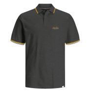 Polo Gris Foncé Homme Jack & Jones Jorten