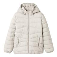 Doudoune Blanche Fille Name it Marble