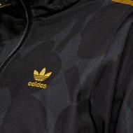 Veste de survêtement Noir Femme Adidas Marimekko vue 3