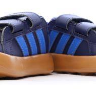 Baskets Marine Bébé Fille Adidas Grand Court 2.0 vue 7