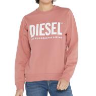 Sweat Rose Femme Diesel Fangs pas cher