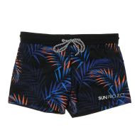 Boxer de bain Noir/Orange Homme Sun Project 1988 pas cher