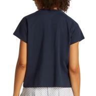 T-Shirt Noir Femme Tommy Hilfiger Mdrn vue 2