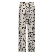 Pantalon Fluide Beige/Noir Femme JDY Troya vue 2