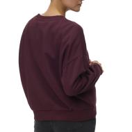Sweat Bordeaux Femme Vero Moda Vmlotte Trina vue 2