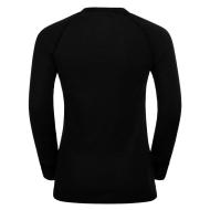 T-shirt Thermique Noir Enfant Odlo Active Warm Eco Kid vue 3
